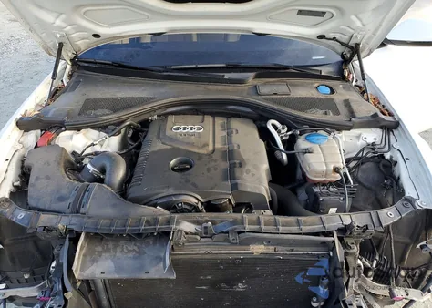 2013 Audi A6 Premium Plus z USA, uszkodzony, nr VIN WAUGFAFC7DN063459